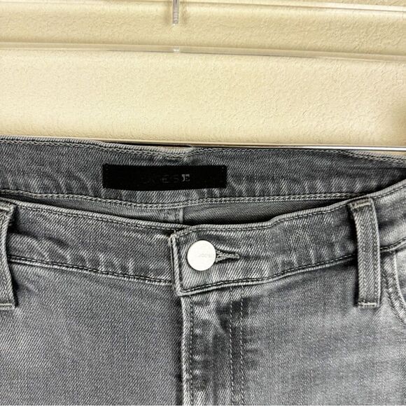 The Lara Grey Mid Rise Cigarette Vintage Stretch Size 34 - Picture 6 of 10